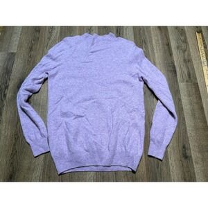 Liny Xin Shirt Women's Size Medium? Purple Long Sleeve Shirt Crewneck